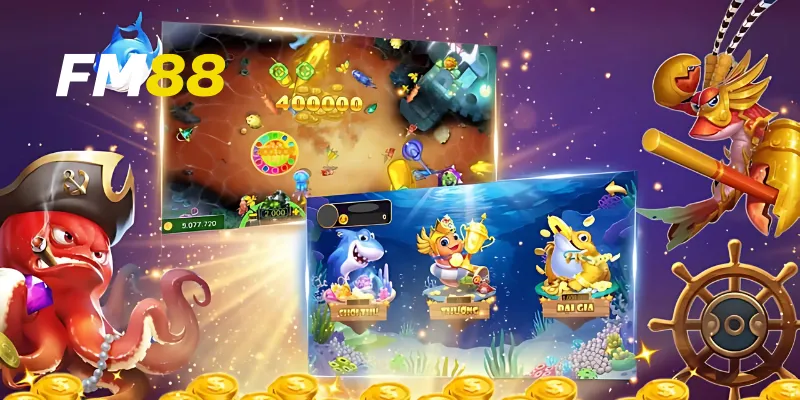 Cách dùng các vật phẩm hỗ trợ trong game bắn cá