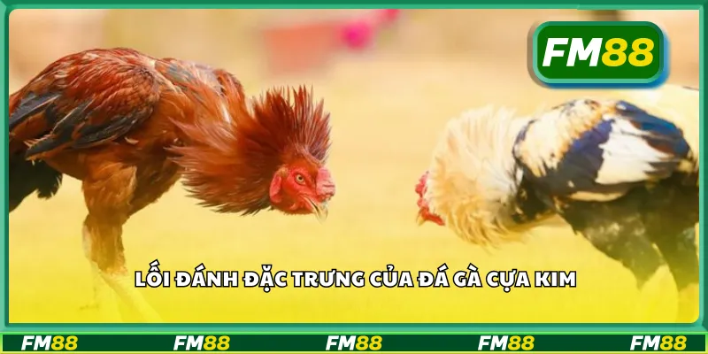 Lối đánh đặc trưng của đá gà cựa kim