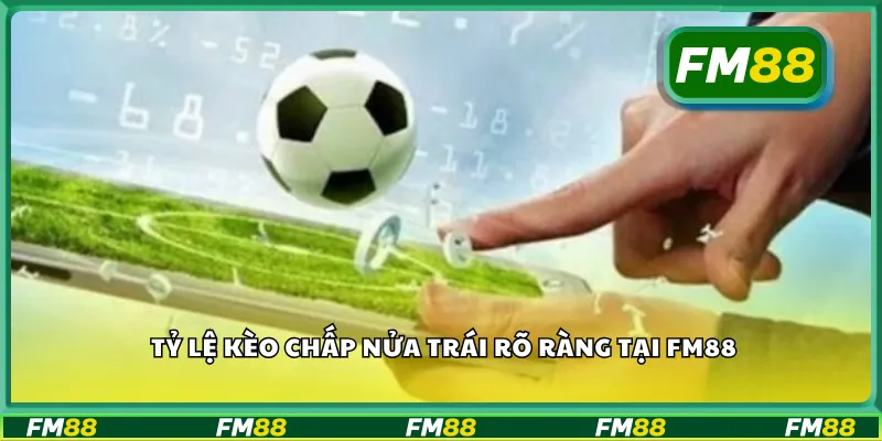Tỷ lệ kèo chấp nửa trái rõ ràng tại FM88