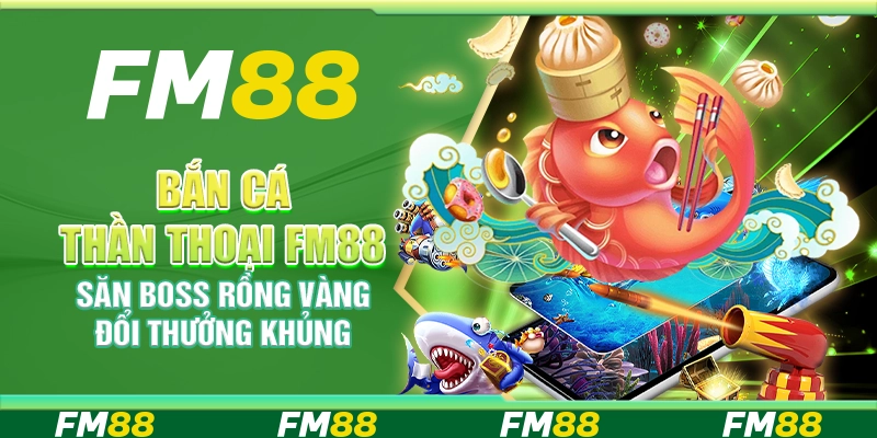Bắn Cá Thần Thoại FM88 – Săn boss rồng vàng đổi thưởng khủng