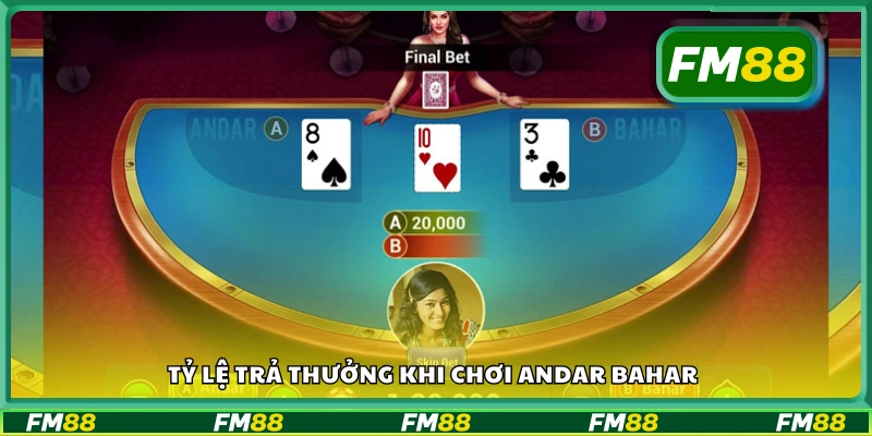 Tìm hiểu tỷ lệ trả thưởng khi chơi Andar Bahar