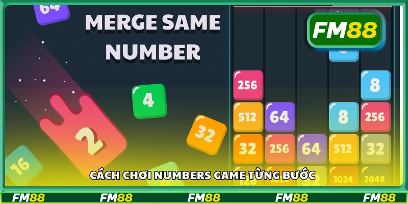Hướng dẫn chơi Numbers Game từng bước