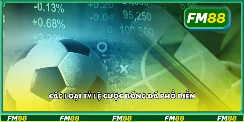 Các loại tỷ lệ cược bóng đá phổ biến