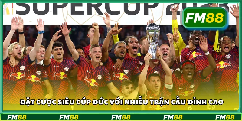 Đặt cược siêu cúp Đức với nhiều trận cầu đỉnh cao