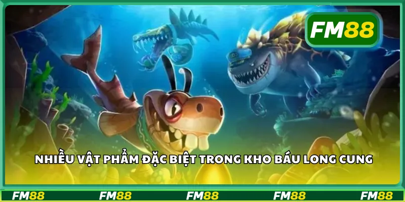 Nhiều vật phẩm đặc biệt trong kho báu long cung