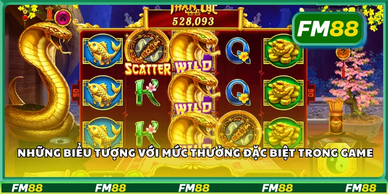 Những biểu tượng với mức thưởng đặc biệt trong game