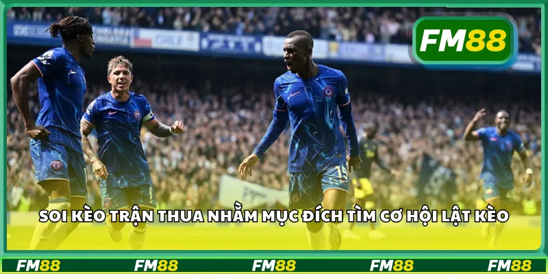 Soi kèo các trận thua nhằm mục đích tìm cơ hội lật kèo