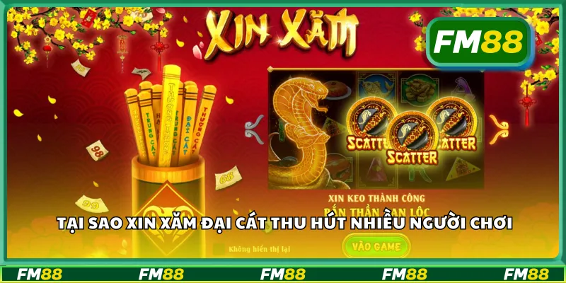 Tại sao xin xăm đại cát thu hút nhiều người chơi