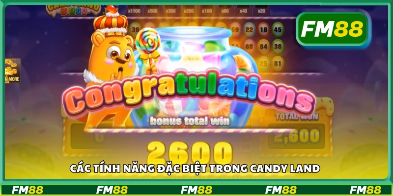 Điểm nổi bật của Candy Land khi chơi slot