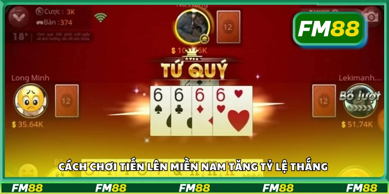 Cách chơi Tiến Lên Miền Nam chắc thắng