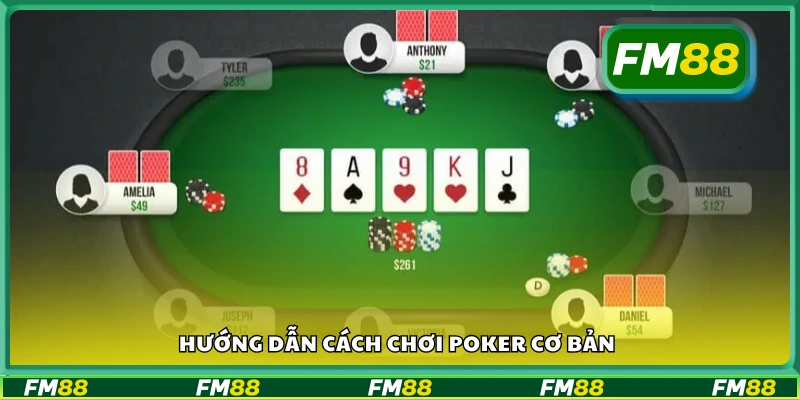 Cách chơi Poker online cho người mới bắt đầu